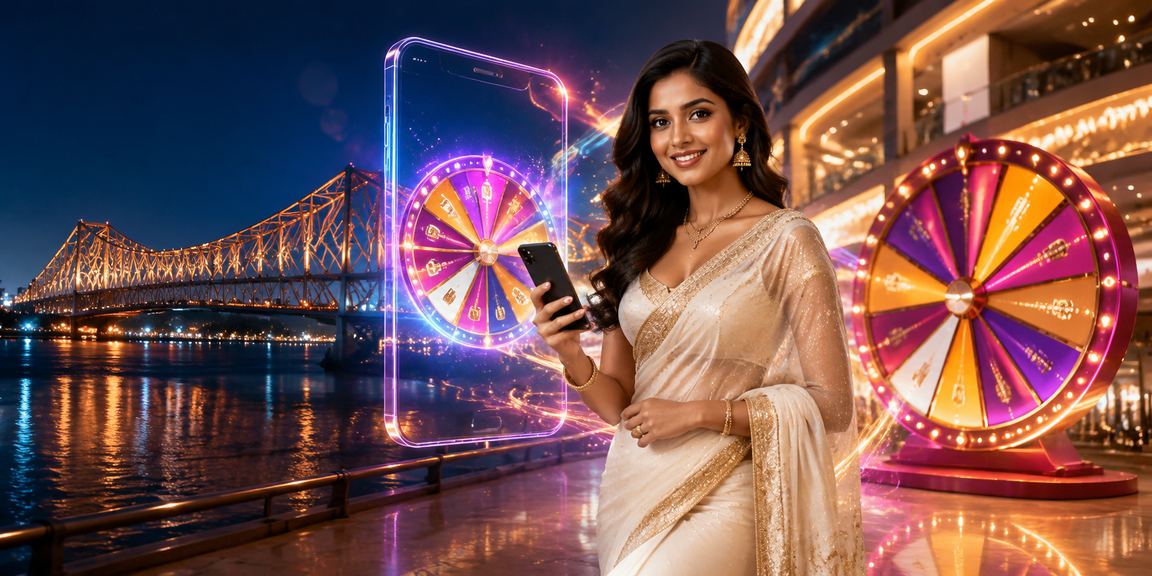 Roulette game played near Howrah Bridge in Kolkata